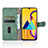 Custodia Portafoglio In Pelle Cover con Supporto L05Z per Samsung Galaxy M21
