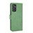 Custodia Portafoglio In Pelle Cover con Supporto L05Z per Samsung Galaxy Quantum2 5G Verde