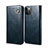 Custodia Portafoglio In Pelle Cover con Supporto L06 per Apple iPhone 12 Pro Max Blu