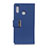 Custodia Portafoglio In Pelle Cover con Supporto L06 per Asus Zenfone 5 ZS620KL Blu