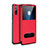 Custodia Portafoglio In Pelle Cover con Supporto L06 per Huawei Honor 9X Pro Rosso