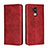 Custodia Portafoglio In Pelle Cover con Supporto L06 per Huawei Mate 20 Lite Rosso