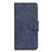 Custodia Portafoglio In Pelle Cover con Supporto L06 per OnePlus 7T Blu