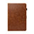 Custodia Portafoglio In Pelle Cover con Supporto L06 per Samsung Galaxy Tab S5e 4G 10.5 SM-T725 Arancione