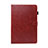 Custodia Portafoglio In Pelle Cover con Supporto L06 per Samsung Galaxy Tab S5e 4G 10.5 SM-T725 Rosso Rosa