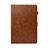 Custodia Portafoglio In Pelle Cover con Supporto L06 per Samsung Galaxy Tab S5e Wi-Fi 10.5 SM-T720 Arancione