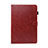 Custodia Portafoglio In Pelle Cover con Supporto L06 per Samsung Galaxy Tab S5e Wi-Fi 10.5 SM-T720 Rosso Rosa