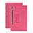 Custodia Portafoglio In Pelle Cover con Supporto L06 per Samsung Galaxy Tab S6 10.5 SM-T860 Rosa Caldo