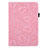 Custodia Portafoglio In Pelle Cover con Supporto L06 per Samsung Galaxy Tab S6 Lite 10.4 SM-P610 Rosa