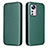 Custodia Portafoglio In Pelle Cover con Supporto L06 per Xiaomi Mi 12 Lite 5G Verde