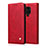 Custodia Portafoglio In Pelle Cover con Supporto L06 per Xiaomi Poco M2 Pro Rosso