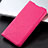 Custodia Portafoglio In Pelle Cover con Supporto L06 per Xiaomi Poco X2 Rosa Caldo