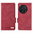 Custodia Portafoglio In Pelle Cover con Supporto L06Z per OnePlus 12R 5G Rosso