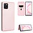 Custodia Portafoglio In Pelle Cover con Supporto L06Z per Samsung Galaxy A81 Oro Rosa