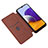 Custodia Portafoglio In Pelle Cover con Supporto L06Z per Samsung Galaxy F42 5G