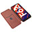 Custodia Portafoglio In Pelle Cover con Supporto L06Z per Samsung Galaxy F62 5G