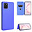 Custodia Portafoglio In Pelle Cover con Supporto L06Z per Samsung Galaxy M60s Blu