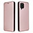 Custodia Portafoglio In Pelle Cover con Supporto L06Z per Samsung Galaxy M62 4G Oro Rosa