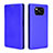 Custodia Portafoglio In Pelle Cover con Supporto L06Z per Xiaomi Poco X3 NFC Blu