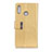 Custodia Portafoglio In Pelle Cover con Supporto L07 per Asus Zenfone 5 ZE620KL Oro