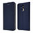 Custodia Portafoglio In Pelle Cover con Supporto L07 per Huawei Mate 20 Lite Blu