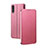 Custodia Portafoglio In Pelle Cover con Supporto L07 per Huawei P20 Pro Rosa Caldo