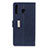 Custodia Portafoglio In Pelle Cover con Supporto L07 per Huawei Y6p Blu