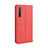 Custodia Portafoglio In Pelle Cover con Supporto L07 per Oppo K5 Rosso