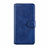 Custodia Portafoglio In Pelle Cover con Supporto L07 per Realme 6s Blu