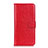 Custodia Portafoglio In Pelle Cover con Supporto L07 per Realme X7 5G Rosso