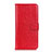Custodia Portafoglio In Pelle Cover con Supporto L07 per Realme X7 Pro 5G Rosso