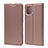 Custodia Portafoglio In Pelle Cover con Supporto L07 per Samsung Galaxy A71 5G Oro Rosa