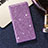 Custodia Portafoglio In Pelle Cover con Supporto L07 per Samsung Galaxy S20 5G Viola
