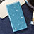 Custodia Portafoglio In Pelle Cover con Supporto L07 per Samsung Galaxy S20 Ultra 5G Cielo Blu