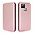 Custodia Portafoglio In Pelle Cover con Supporto L07Z per Realme V3 5G Oro Rosa