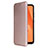 Custodia Portafoglio In Pelle Cover con Supporto L07Z per Samsung Galaxy M32 5G Oro Rosa