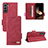 Custodia Portafoglio In Pelle Cover con Supporto L07Z per Samsung Galaxy S24 5G