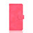 Custodia Portafoglio In Pelle Cover con Supporto L07Z per Samsung Galaxy XCover Pro Rosa Caldo