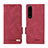 Custodia Portafoglio In Pelle Cover con Supporto L07Z per Sony Xperia 1 III Rosso