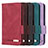 Custodia Portafoglio In Pelle Cover con Supporto L07Z per Sony Xperia Ace III