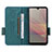 Custodia Portafoglio In Pelle Cover con Supporto L07Z per Sony Xperia Ace III