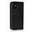 Custodia Portafoglio In Pelle Cover con Supporto L08 per Apple iPhone 12 Mini Nero