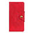 Custodia Portafoglio In Pelle Cover con Supporto L08 per Huawei Enjoy 10S Rosso