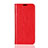 Custodia Portafoglio In Pelle Cover con Supporto L08 per Huawei Honor V10 Lite Rosso