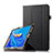 Custodia Portafoglio In Pelle Cover con Supporto L08 per Huawei MediaPad M6 10.8 Nero
