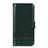 Custodia Portafoglio In Pelle Cover con Supporto L08 per Huawei Y6p Verde