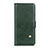 Custodia Portafoglio In Pelle Cover con Supporto L08 per LG K62 Verde