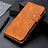 Custodia Portafoglio In Pelle Cover con Supporto L08 per OnePlus 8T 5G Arancione