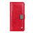 Custodia Portafoglio In Pelle Cover con Supporto L08 per Realme 7 Rosso