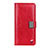 Custodia Portafoglio In Pelle Cover con Supporto L08 per Realme X7 5G Rosso